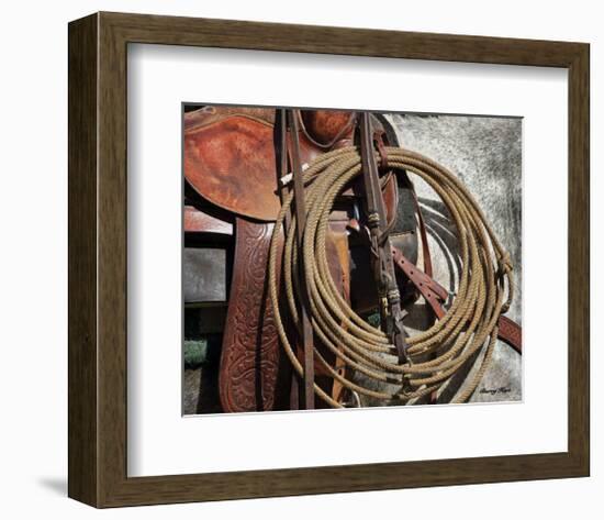 Happy Trails (color)-Barry Hart-Framed Art Print