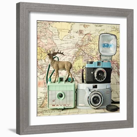 Happy Travels-Susannah Tucker-Framed Art Print