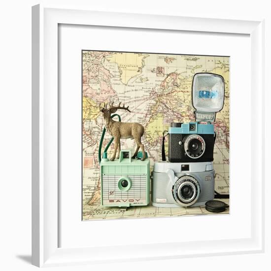 Happy Travels-Susannah Tucker-Framed Art Print