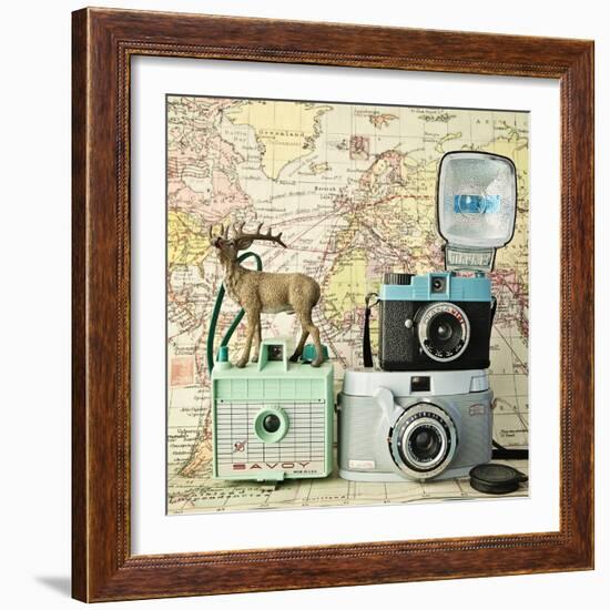 Happy Travels-Susannah Tucker-Framed Art Print