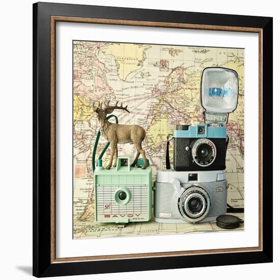 Happy Travels-Susannah Tucker-Framed Art Print