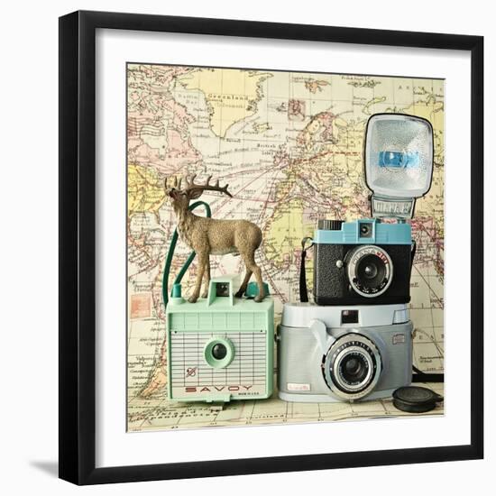 Happy Travels-Susannah Tucker-Framed Art Print