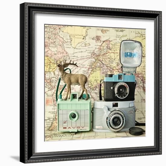 Happy Travels-Susannah Tucker-Framed Art Print