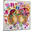 Happy Turtles-Oxana Zaiko-Mounted Giclee Print