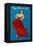 Happy Valentine's Day, Flamenco Dancer-null-Framed Stretched Canvas