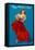 Happy Valentine's Day, Flamenco Dancer-null-Framed Stretched Canvas