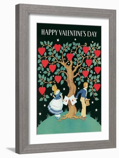 Happy Valentine's Day-null-Framed Art Print