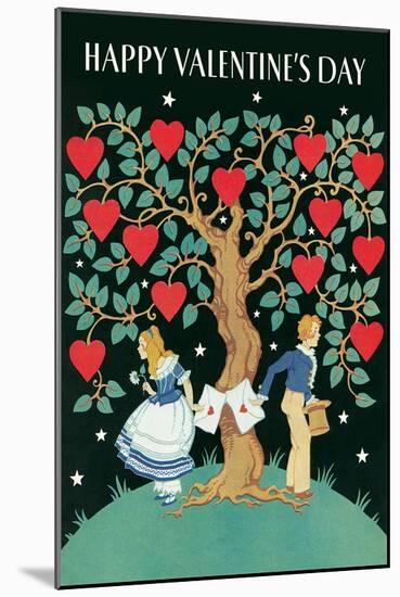 Happy Valentine's Day-null-Mounted Art Print