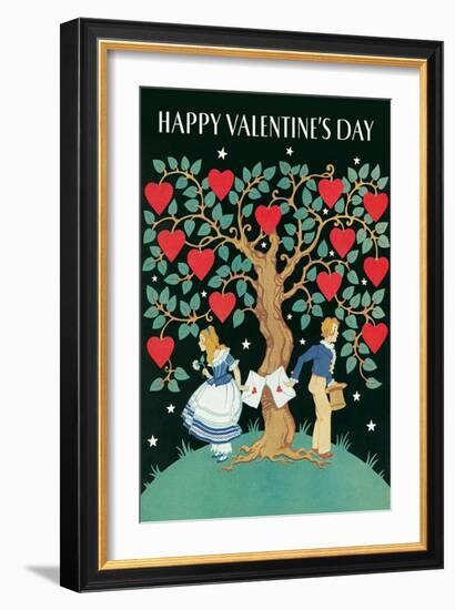 Happy Valentine's Day-null-Framed Art Print