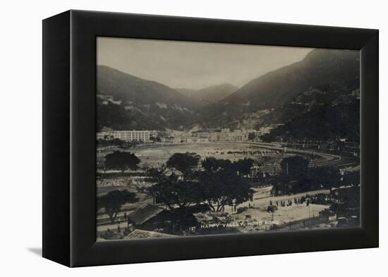 Happy Valley, Hong Kong, from an Album of Photographs Relating to the Service of Pte H. Chick, 1940-English Photographer-Framed Premier Image Canvas