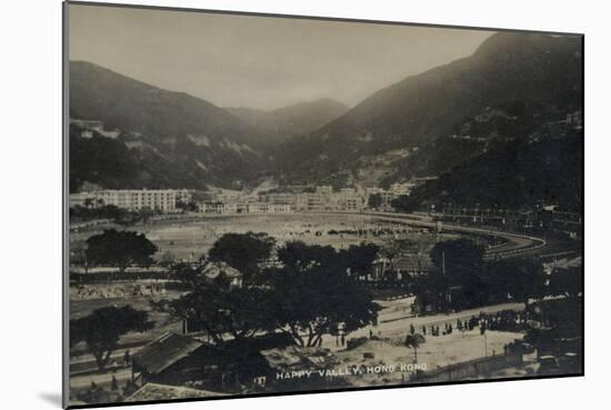 Happy Valley, Hong Kong, from an Album of Photographs Relating to the Service of Pte H. Chick, 1940-English Photographer-Mounted Photographic Print