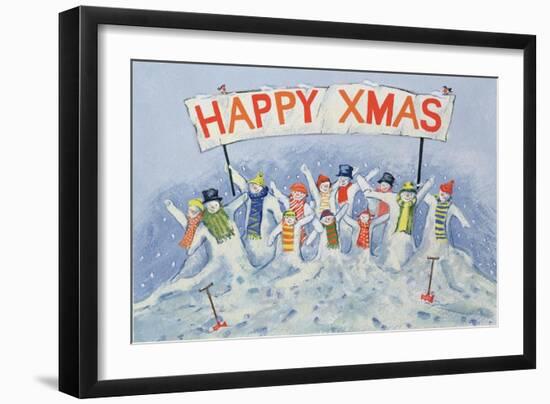 Happy Xmas, 1995-David Cooke-Framed Giclee Print