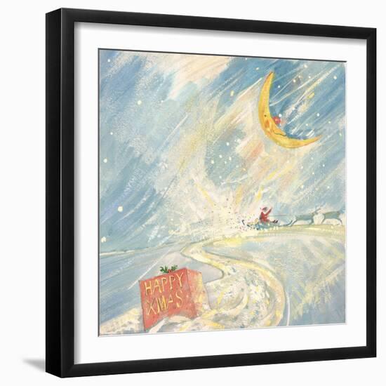 Happy Xmas-David Cooke-Framed Giclee Print