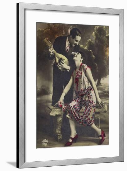 Happy Young Couple-null-Framed Photographic Print