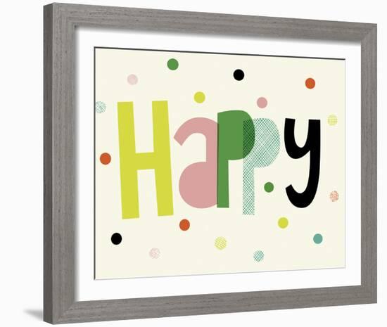 Happy-Sophie Ledesma-Framed Giclee Print