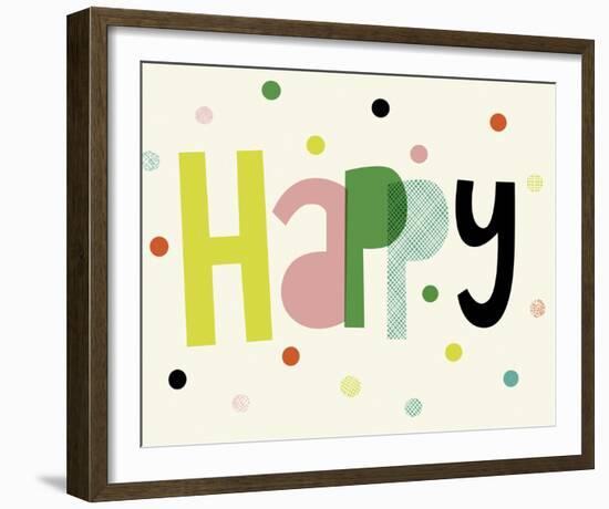 Happy-Sophie Ledesma-Framed Giclee Print