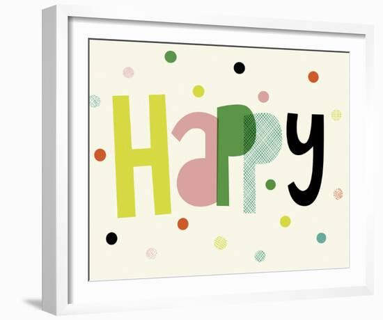 Happy-Sophie Ledesma-Framed Giclee Print