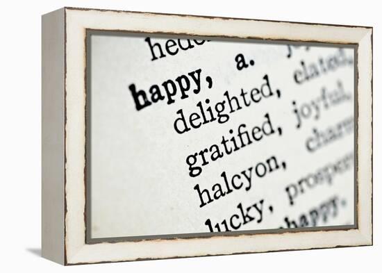 Happy-Amy Smith-Framed Premier Image Canvas