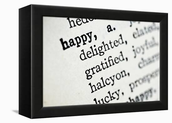 Happy-Amy Smith-Framed Premier Image Canvas