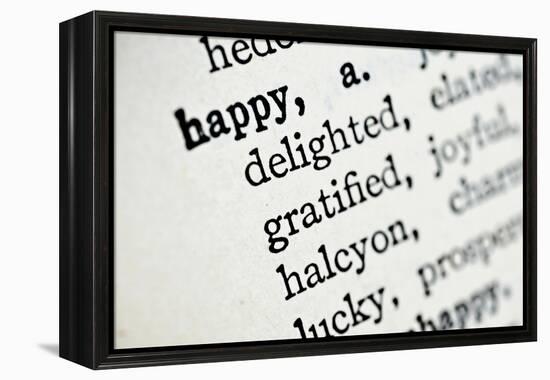 Happy-Amy Smith-Framed Premier Image Canvas