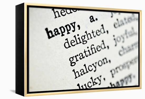 Happy-Amy Smith-Framed Premier Image Canvas