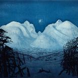 Quiet Evening, Nærsnes, 1932 (Oil on Canvas)-Harald Oscar Sohlberg-Laminated Giclee Print