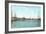 Harbor at San Pedro, California-null-Framed Art Print