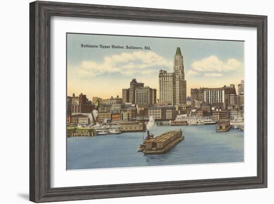 Harbor, Baltimore, Maryland-null-Framed Art Print