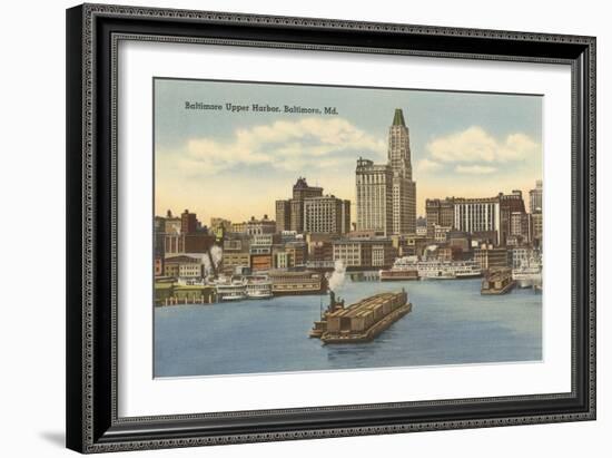 Harbor, Baltimore, Maryland-null-Framed Art Print