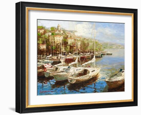 Harbor Bay-Furtesen-Framed Art Print