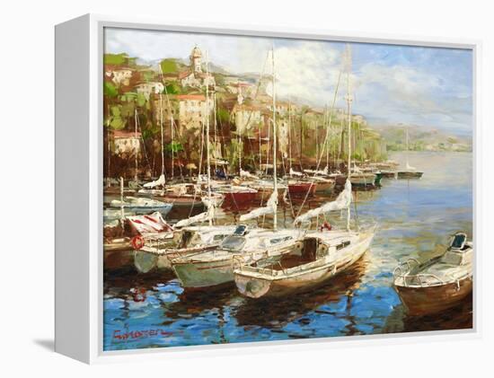 Harbor Bay-Furtesen-Framed Stretched Canvas