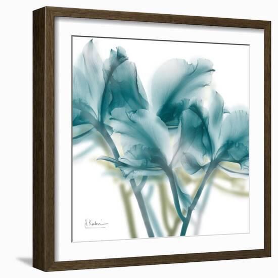 Harbor Blue Beauty 2-Albert Koetsier-Framed Art Print