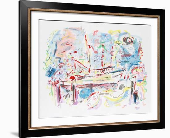 Harbor Boats-Wayne Ensrud-Framed Limited Edition