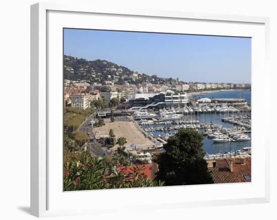 Harbor, Cannes, Alpes Maritimes, Cote D'Azur, French Riviera, Provence, France, Europe-Wendy Connett-Framed Photographic Print
