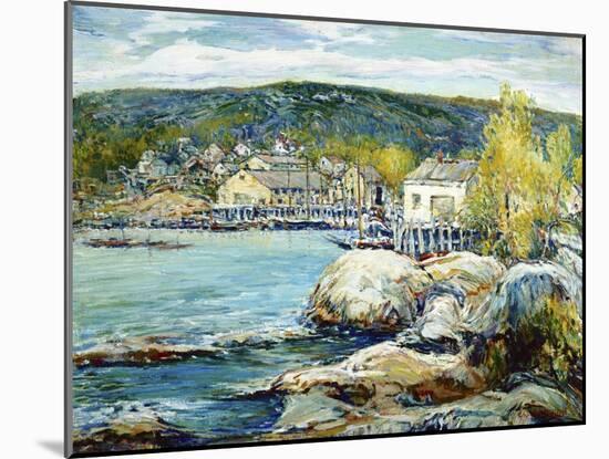 Harbor Day-Charles Reiffel-Mounted Art Print