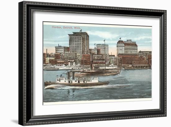 Harbor, Detroit, Michigan-null-Framed Art Print