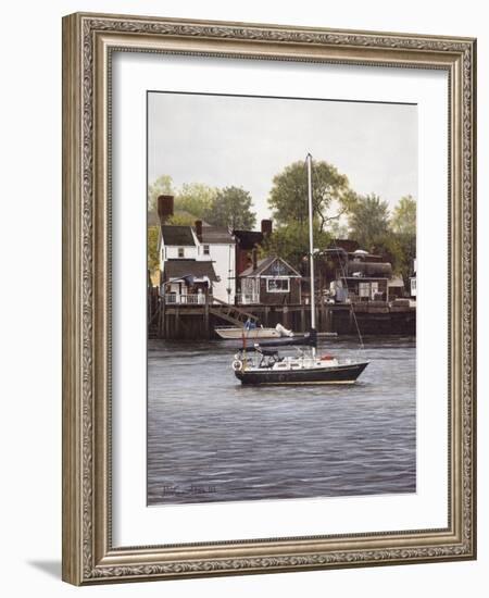 Harbor Edge-David Knowlton-Framed Giclee Print