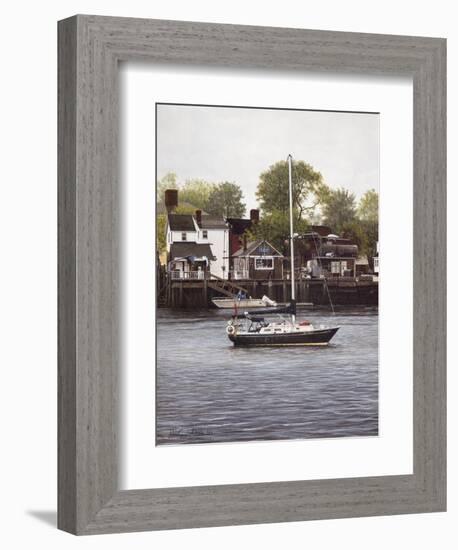 Harbor Edge-David Knowlton-Framed Giclee Print