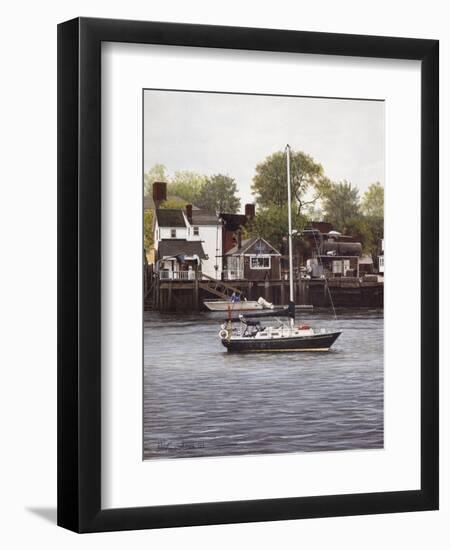 Harbor Edge-David Knowlton-Framed Giclee Print