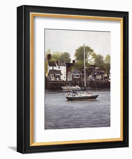 Harbor Edge-David Knowlton-Framed Giclee Print