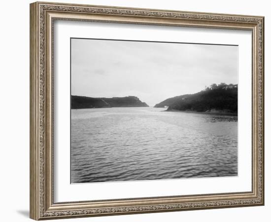 Harbor Entrance and El Morro, Santiago De Cuba-null-Framed Photo