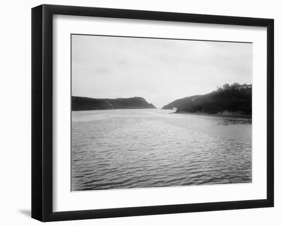 Harbor Entrance and El Morro, Santiago De Cuba-null-Framed Photo