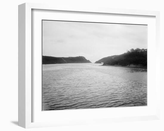 Harbor Entrance and El Morro, Santiago De Cuba-null-Framed Photo