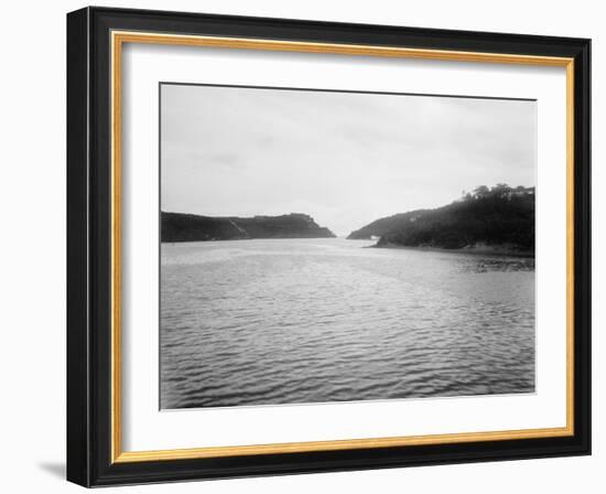 Harbor Entrance and El Morro, Santiago De Cuba-null-Framed Photo