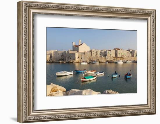 Harbor, Giovinazzo, Puglia, Italy-Peter Adams-Framed Photographic Print