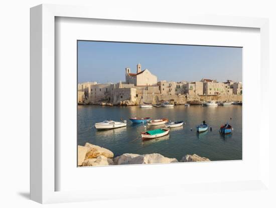 Harbor, Giovinazzo, Puglia, Italy-Peter Adams-Framed Photographic Print