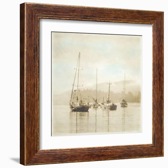 Harbor I-Amy Melious-Framed Art Print