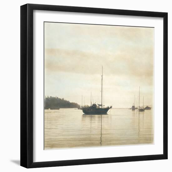 Harbor II-Amy Melious-Framed Art Print