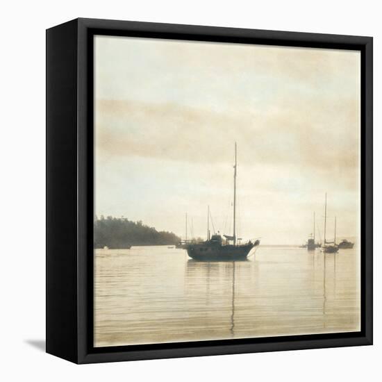 Harbor II-Amy Melious-Framed Stretched Canvas