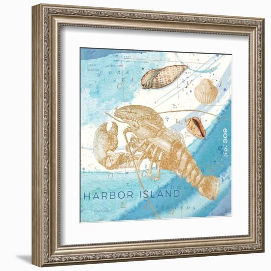 Harbor Island Lobster-Julie Paton-Framed Art Print